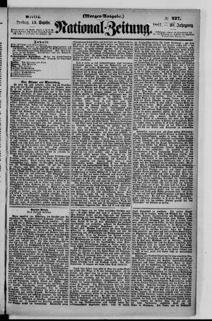Nationalzeitung vom 13.09.1867
