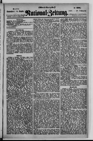 National-Zeitung vom 14.09.1867