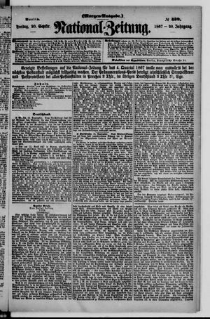 Nationalzeitung on Sep 20, 1867