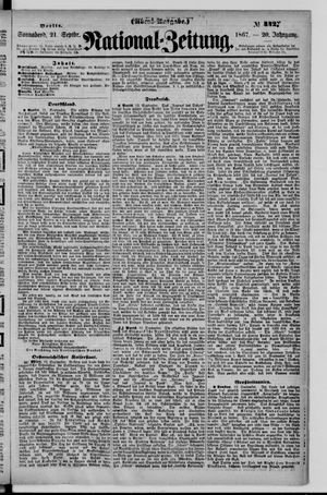 National-Zeitung on Sep 21, 1867