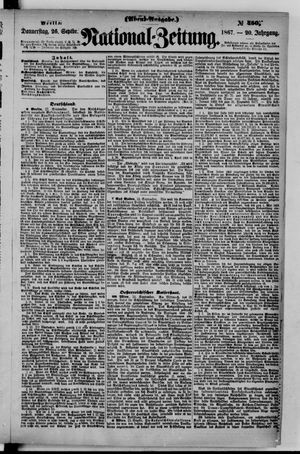 National-Zeitung on Sep 26, 1867