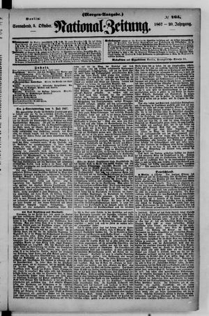 Nationalzeitung vom 05.10.1867
