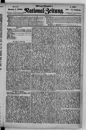 Nationalzeitung vom 06.10.1867