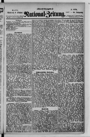 Nationalzeitung on Oct 9, 1867