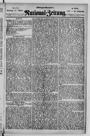 Nationalzeitung vom 13.10.1867