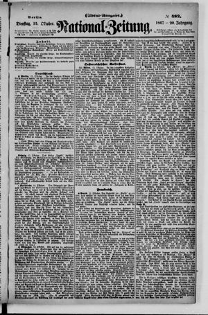 Nationalzeitung vom 15.10.1867