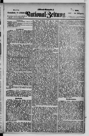 Nationalzeitung on Oct 19, 1867