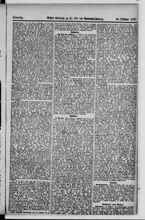 Nationalzeitung vom 20.10.1867