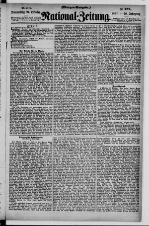 Nationalzeitung on Oct 24, 1867