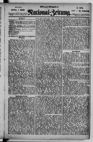 National-Zeitung on Nov 1, 1867