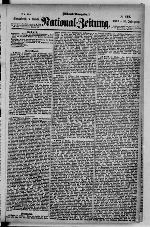 National-Zeitung vom 02.11.1867
