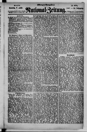 Nationalzeitung vom 03.11.1867