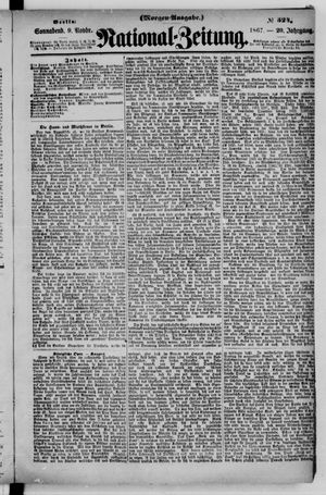 Nationalzeitung vom 09.11.1867