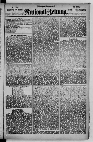 National-Zeitung on Nov 13, 1867