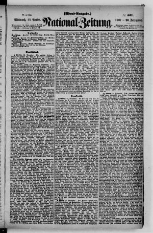 National-Zeitung on Nov 13, 1867