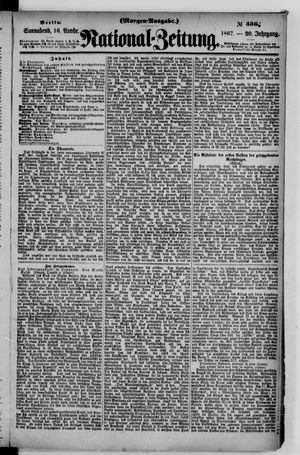 Nationalzeitung vom 16.11.1867