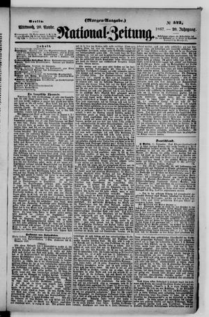 National-Zeitung vom 20.11.1867