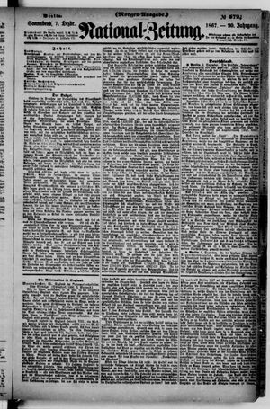 Nationalzeitung on Dec 7, 1867