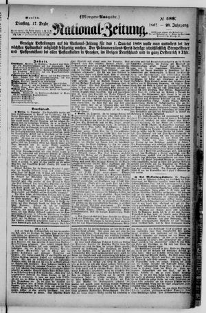 Nationalzeitung vom 17.12.1867
