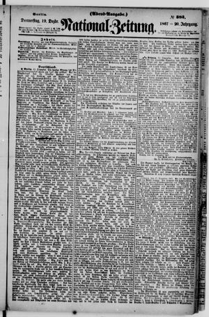 Nationalzeitung on Dec 19, 1867