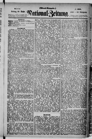 Nationalzeitung vom 20.12.1867