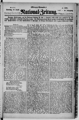 Nationalzeitung on Dec 22, 1867