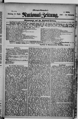 Nationalzeitung on Dec 29, 1867