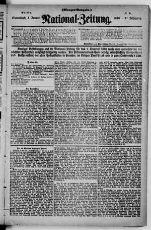Nationalzeitung on Jan 4, 1868