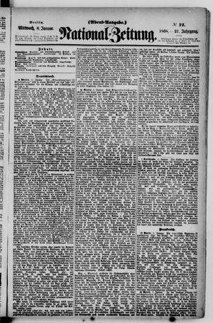 Nationalzeitung vom 08.01.1868