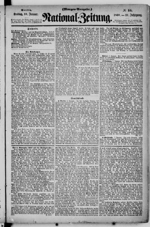 Nationalzeitung on Jan 10, 1868