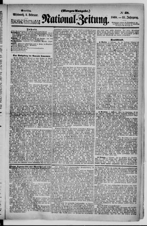 Nationalzeitung on Feb 5, 1868