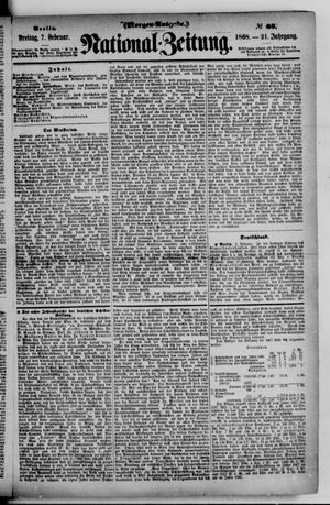 National-Zeitung vom 07.02.1868