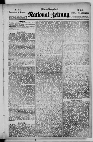 Nationalzeitung on Feb 8, 1868
