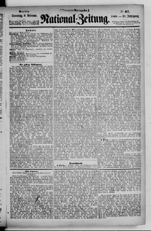 National-Zeitung vom 09.02.1868