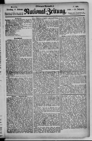 National-Zeitung vom 11.02.1868