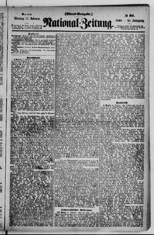 Nationalzeitung vom 17.02.1868