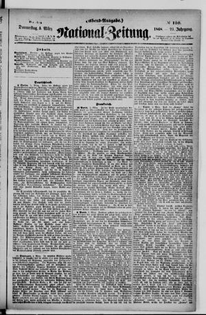 Nationalzeitung vom 05.03.1868