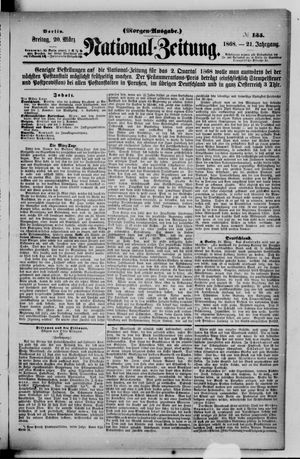 Nationalzeitung vom 20.03.1868