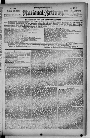 Nationalzeitung on Mar 27, 1868