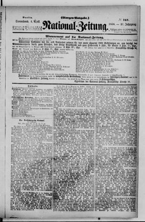 National-Zeitung vom 04.04.1868