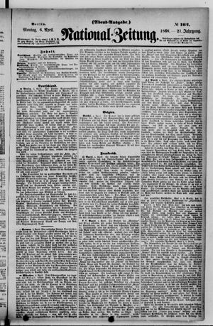 National-Zeitung vom 06.04.1868
