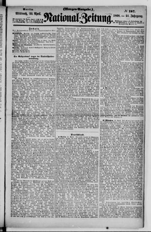Nationalzeitung on Apr 22, 1868