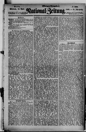 Nationalzeitung on Apr 29, 1868