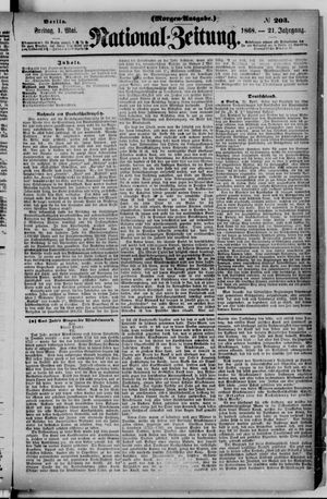 Nationalzeitung on May 1, 1868