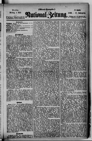 Nationalzeitung on May 1, 1868