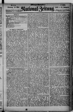 National-Zeitung vom 24.05.1868