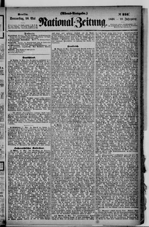 National-Zeitung vom 28.05.1868