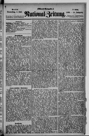 Nationalzeitung vom 04.06.1868