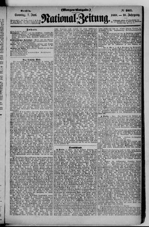Nationalzeitung on Jun 7, 1868