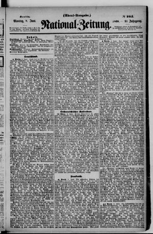 Nationalzeitung vom 08.06.1868